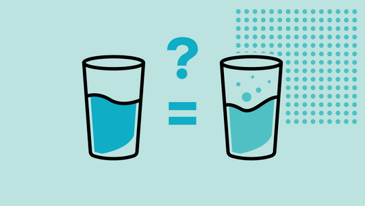 Is seltzer water more or less hydrating than still water?