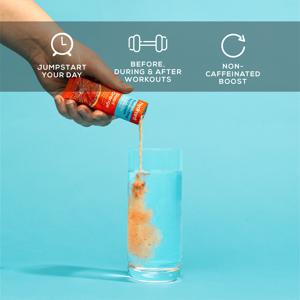 Hydrant HYDRATE | Rapid Hydration Mix with Electrolytes - Blood Orange- lifestyle 2