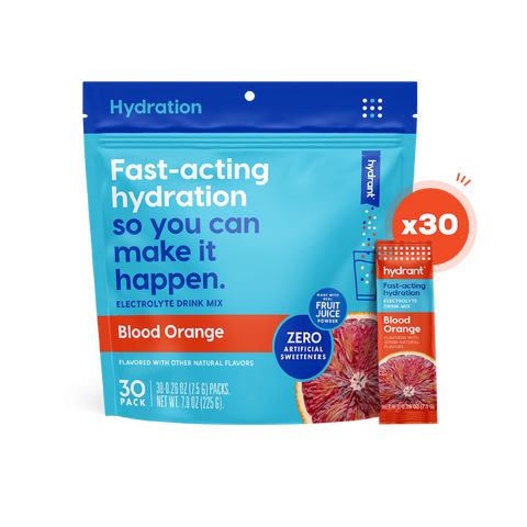 Hydrant Hydrate | Rapid Hydration Mix with Electrolytes 30 / Blood Orange Electrolyte