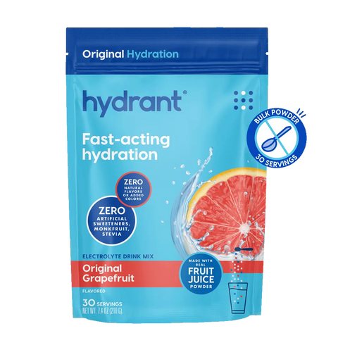 Hydrant Hydrate | Rapid Hydration Mix with Electrolytes 30 / Grapefruit Electrolyte (Bulk Powder)