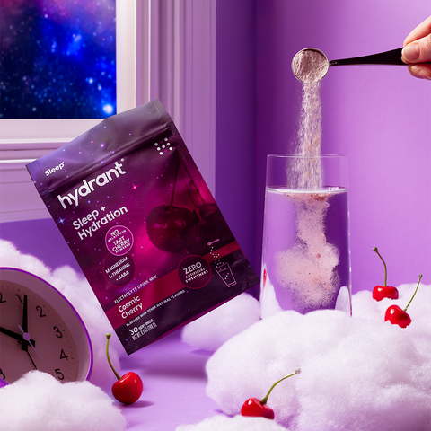 Hydrant SLEEP | Rapid Hydration Mix with Magnesium, GABA & L-Theanine 30 / Cosmic Cherry Pouch