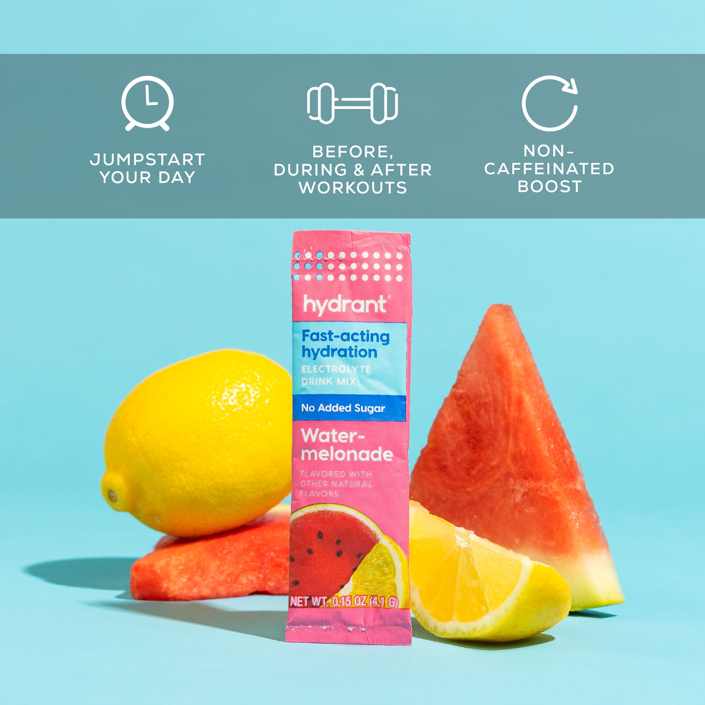 Hydrant HYDRATE | Rapid Hydration Mix with Electrolytes - Watermelonade- lifestyle 2