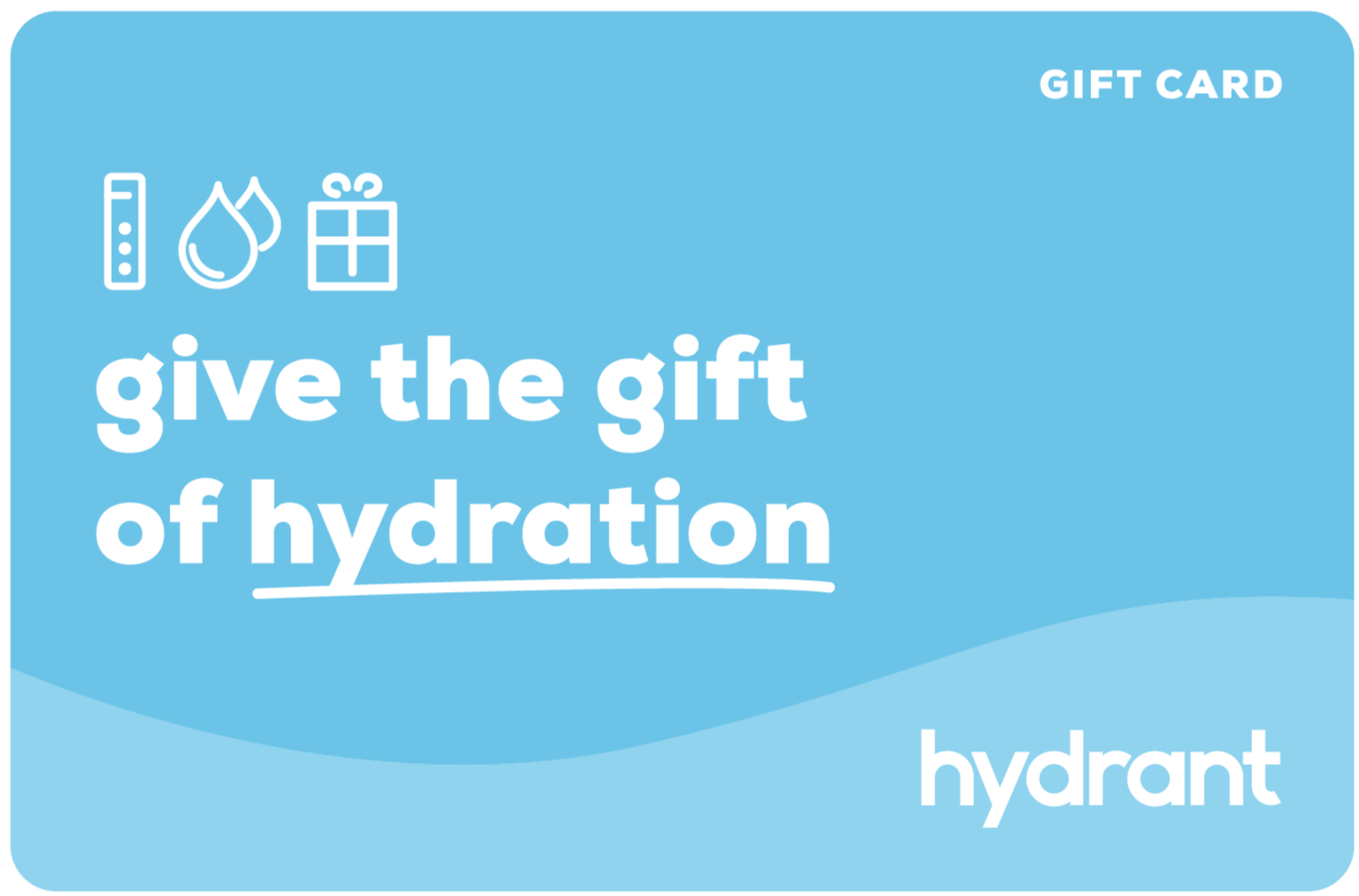 Shop Hydrant Gift Card