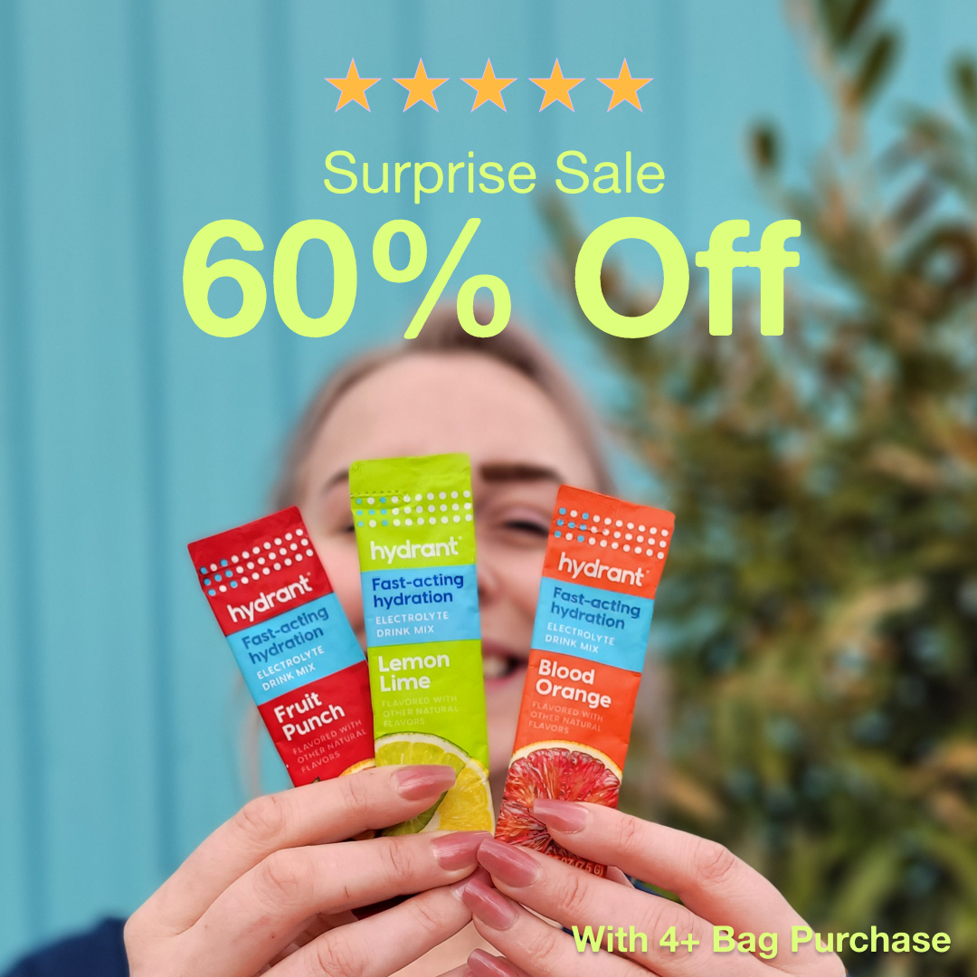 Hydrant Surprise Sale 60% Off with 4+ bag purchase